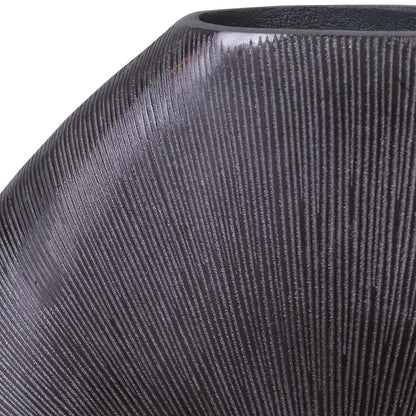 Black Nickel Vase